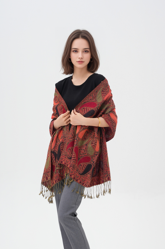 Exotic Persian Pattern Pashmina