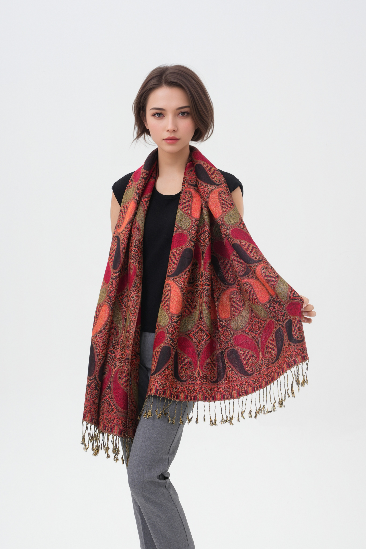 Exotic Persian Pattern Pashmina