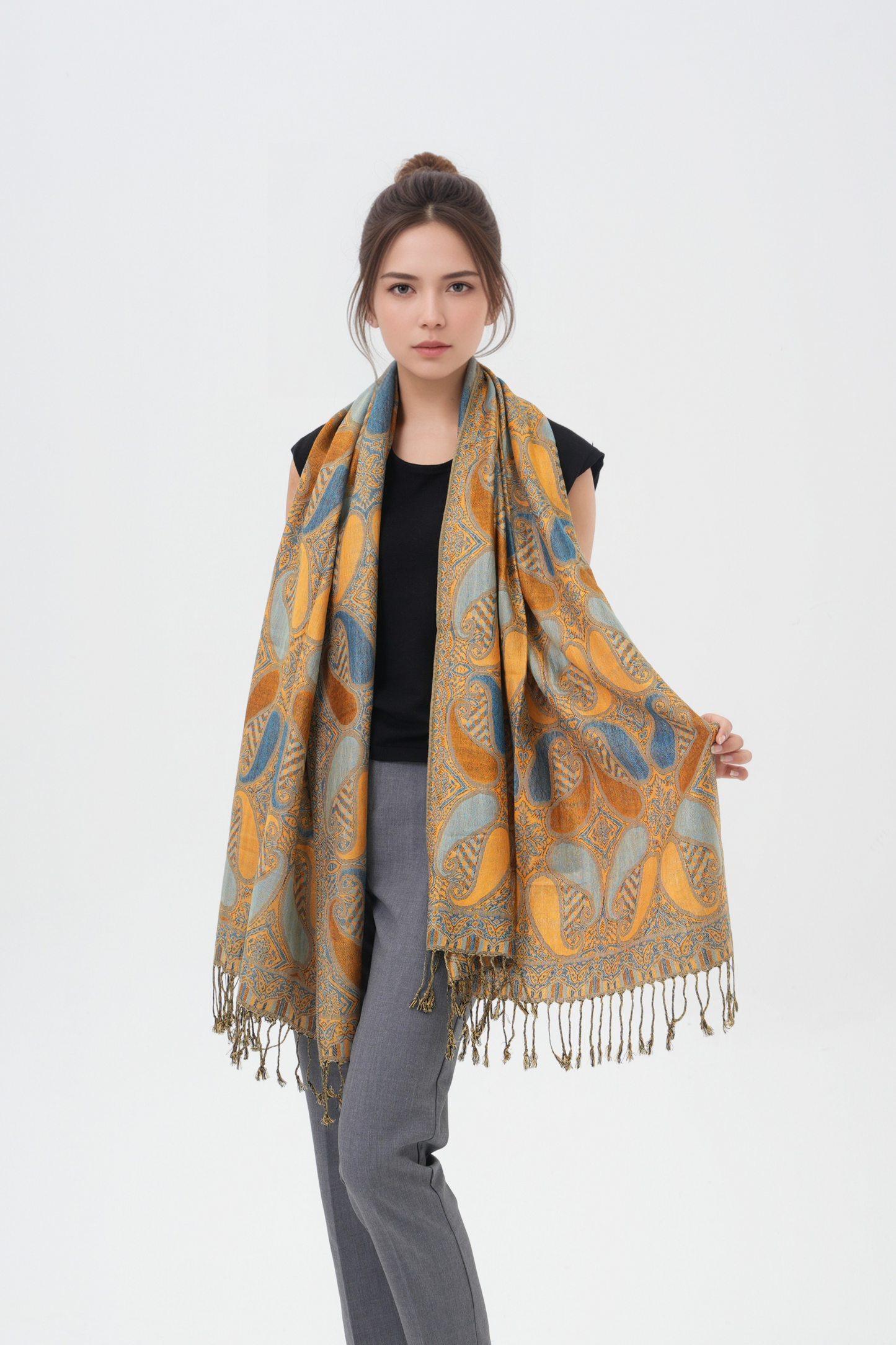 Exotic Persian Pattern Pashmina