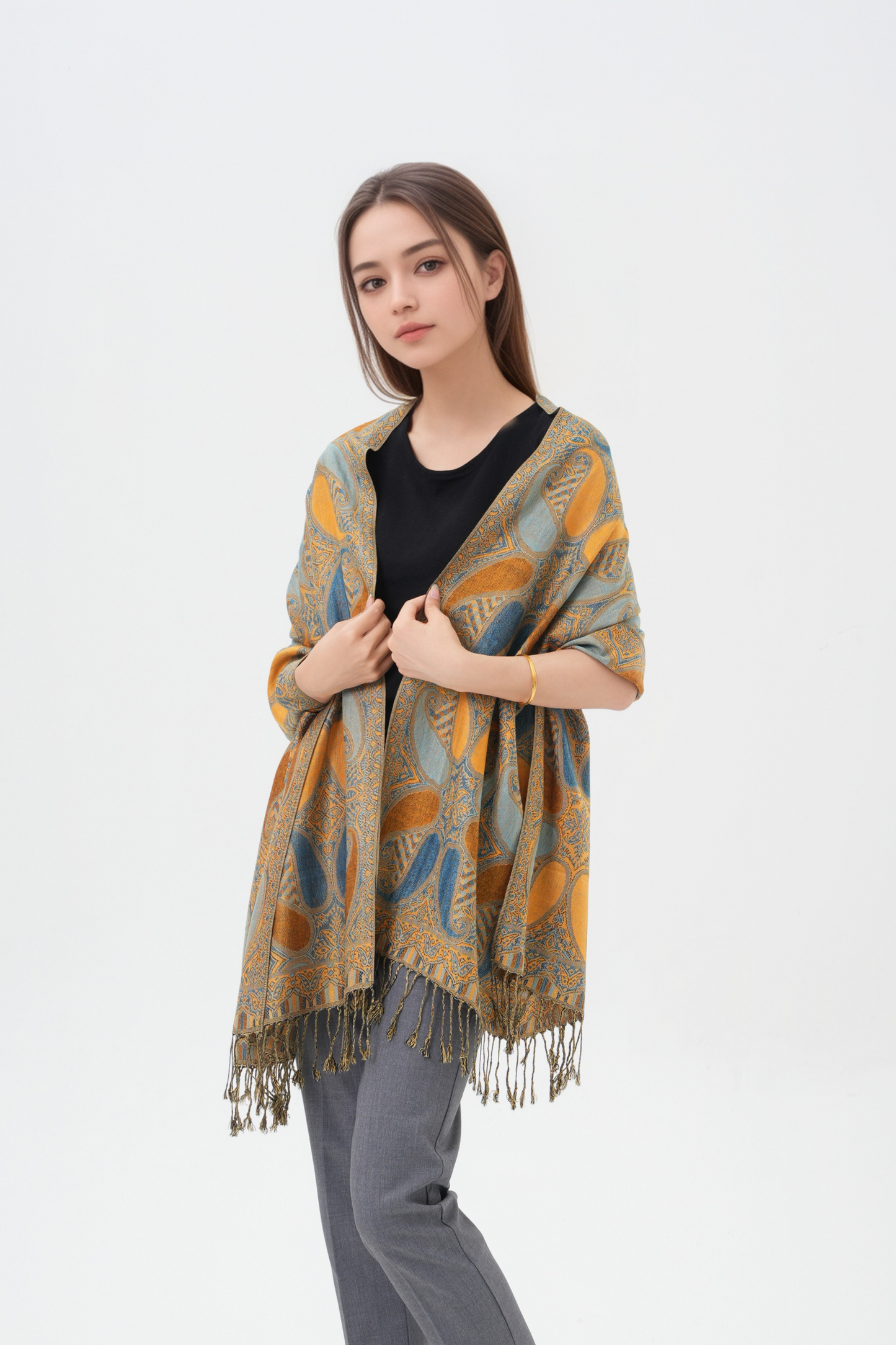 Exotic Persian Pattern Pashmina