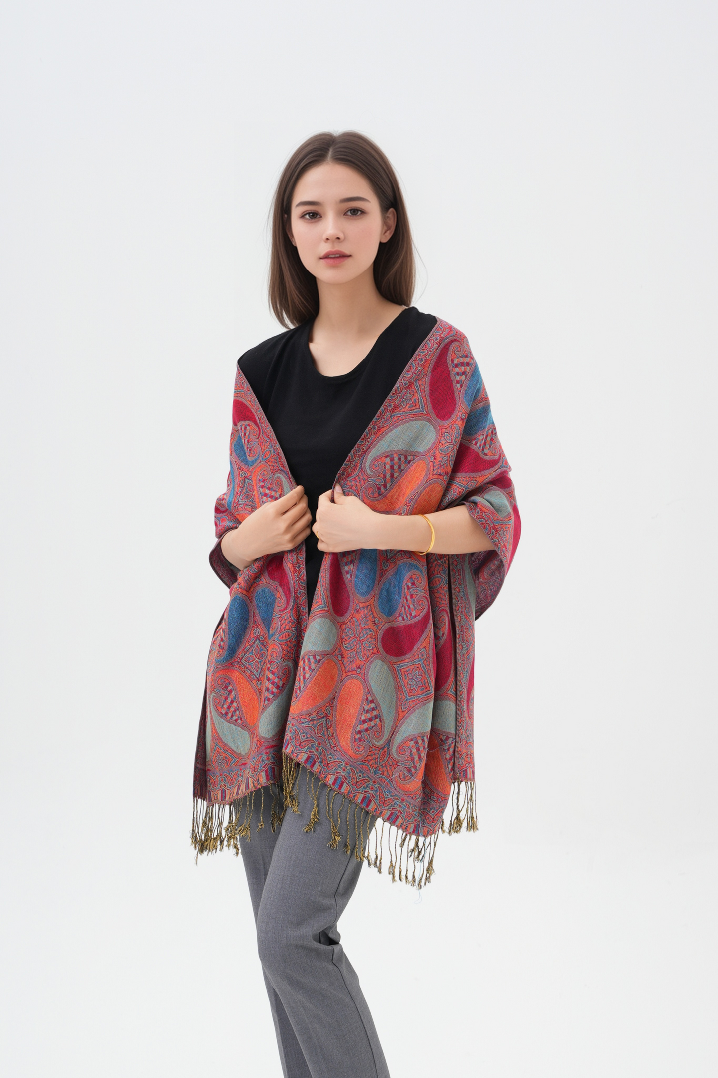 Exotic Persian Pattern Pashmina