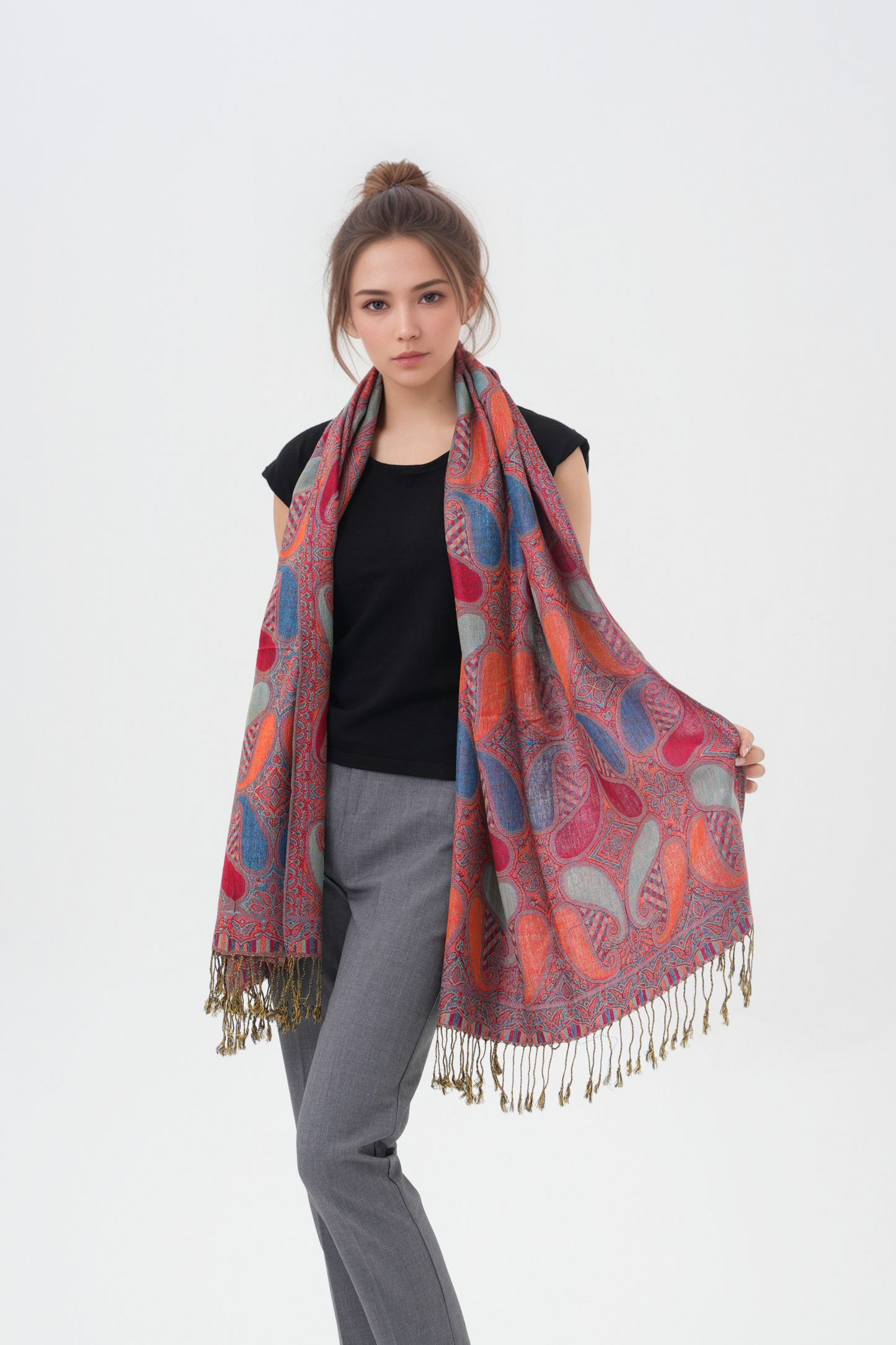 Exotic Persian Pattern Pashmina