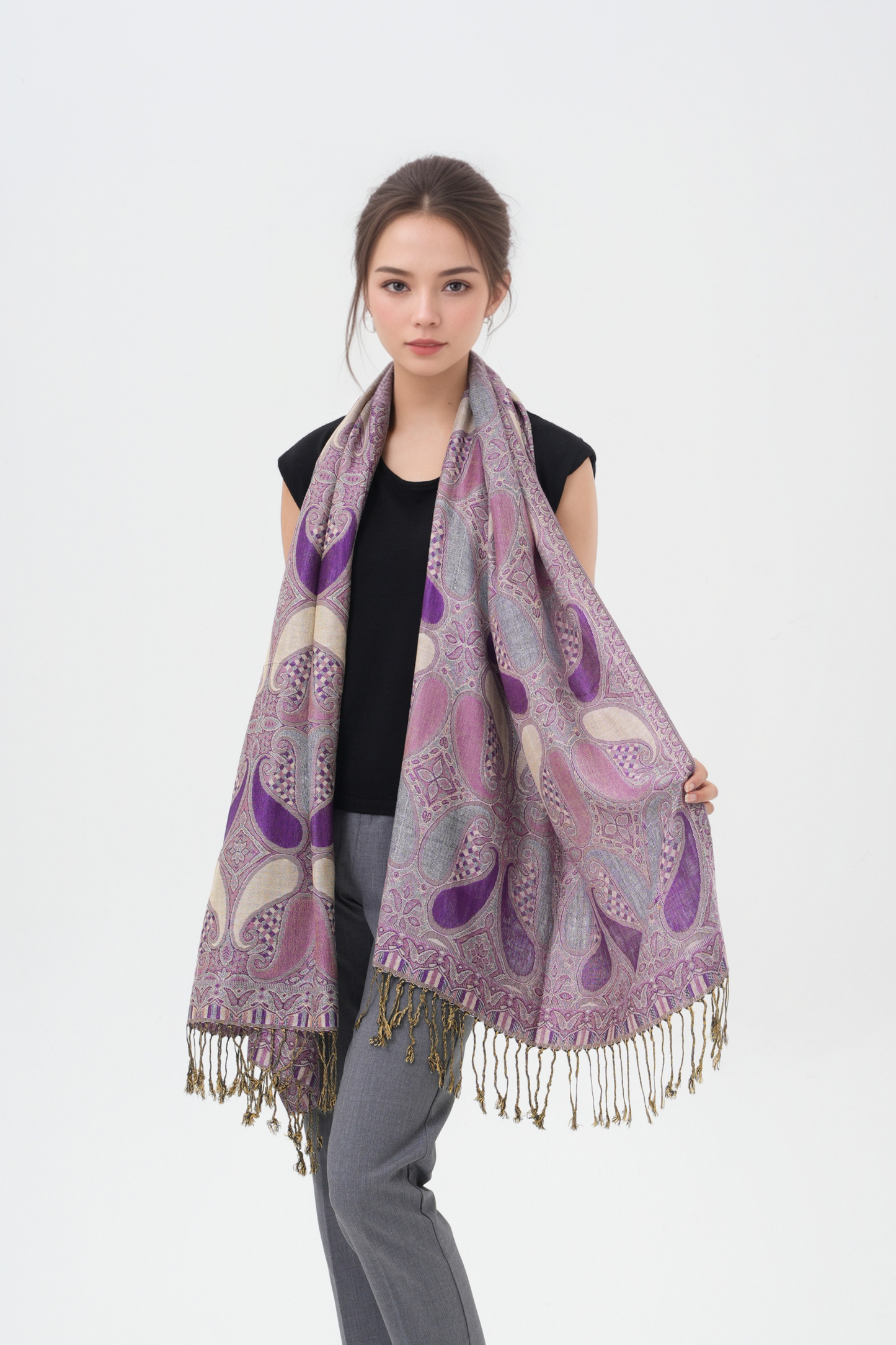 Exotic Persian Pattern Pashmina