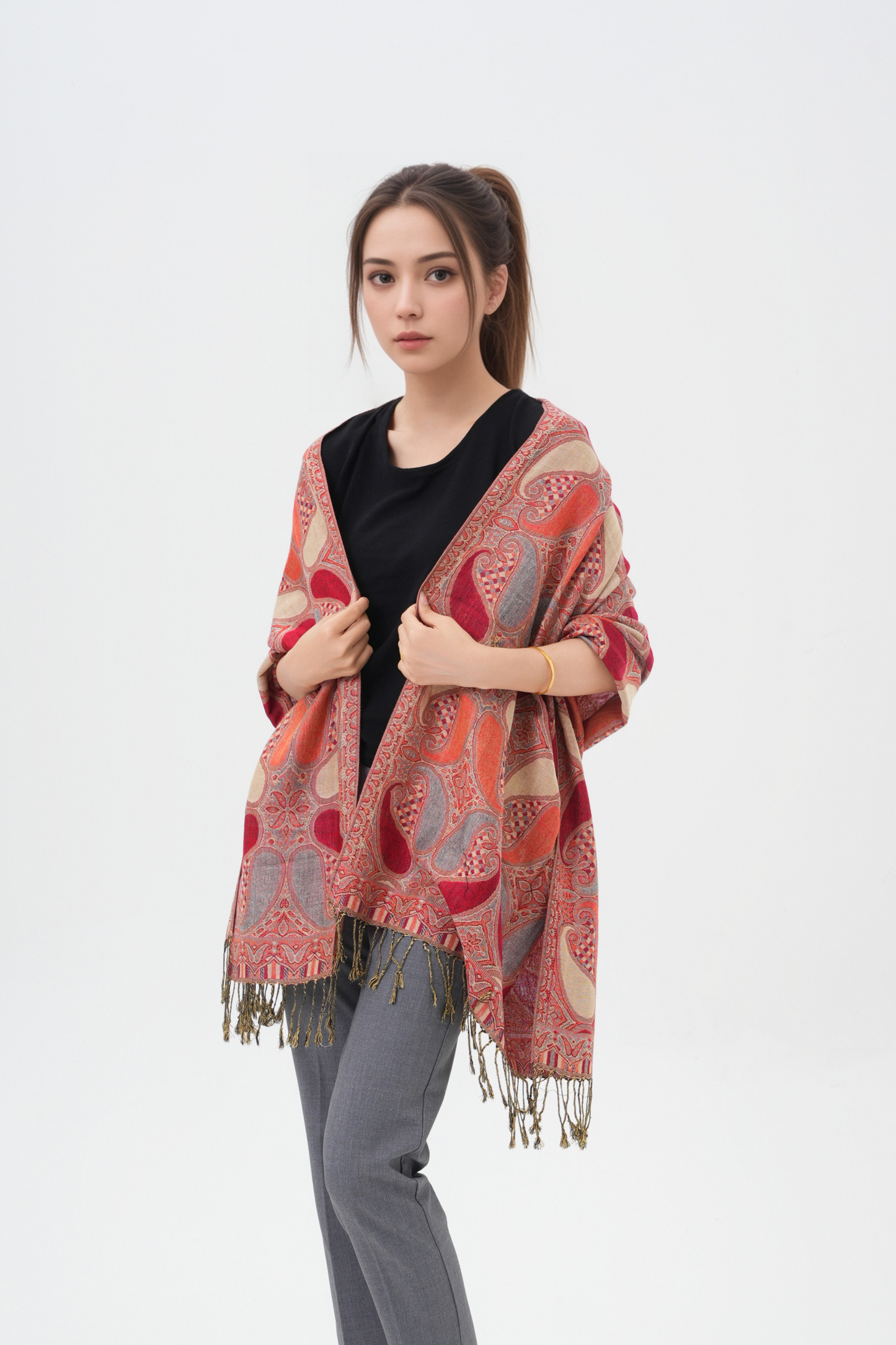 Exotic Persian Pattern Pashmina