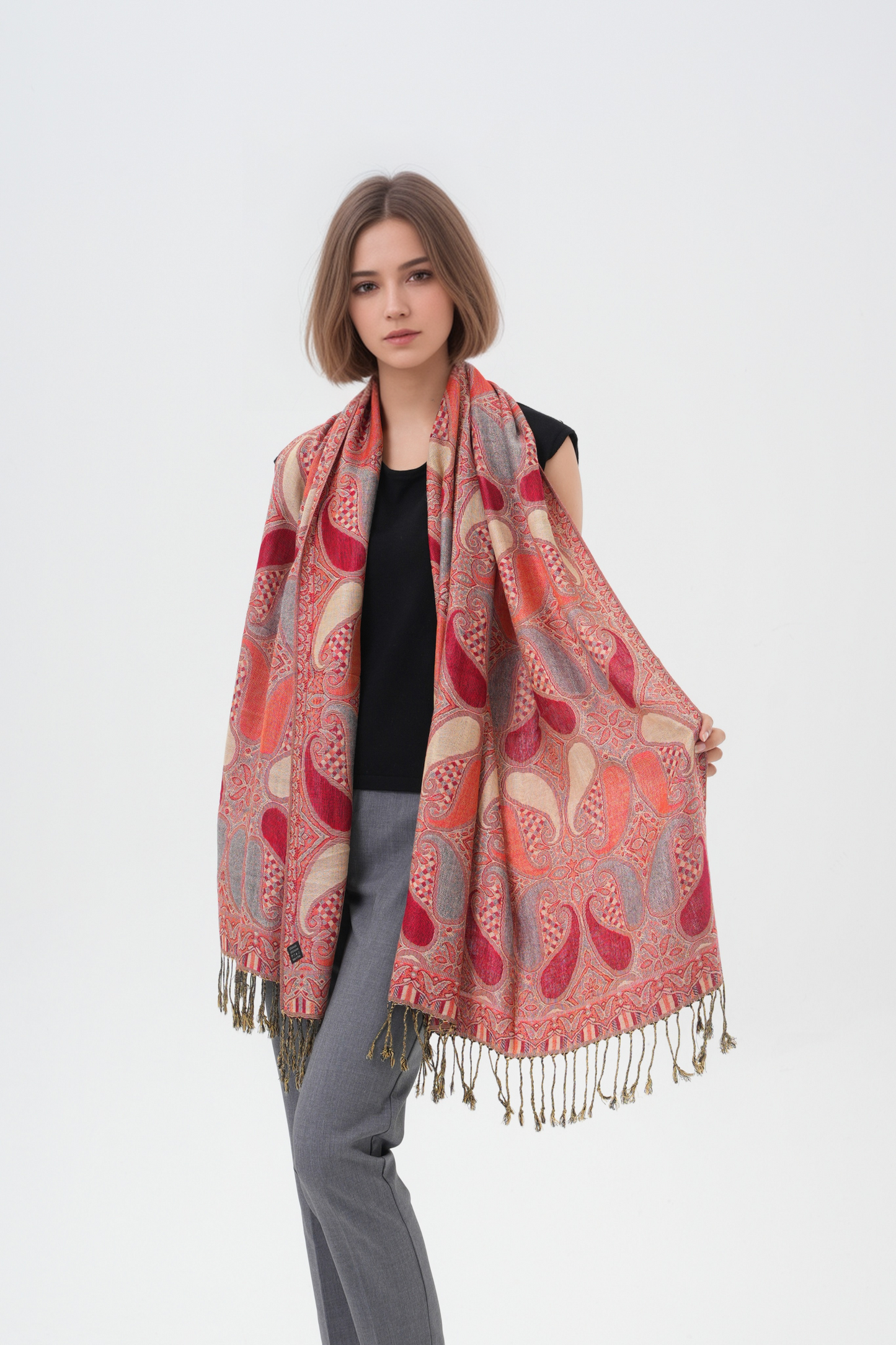 Exotic Persian Pattern Pashmina