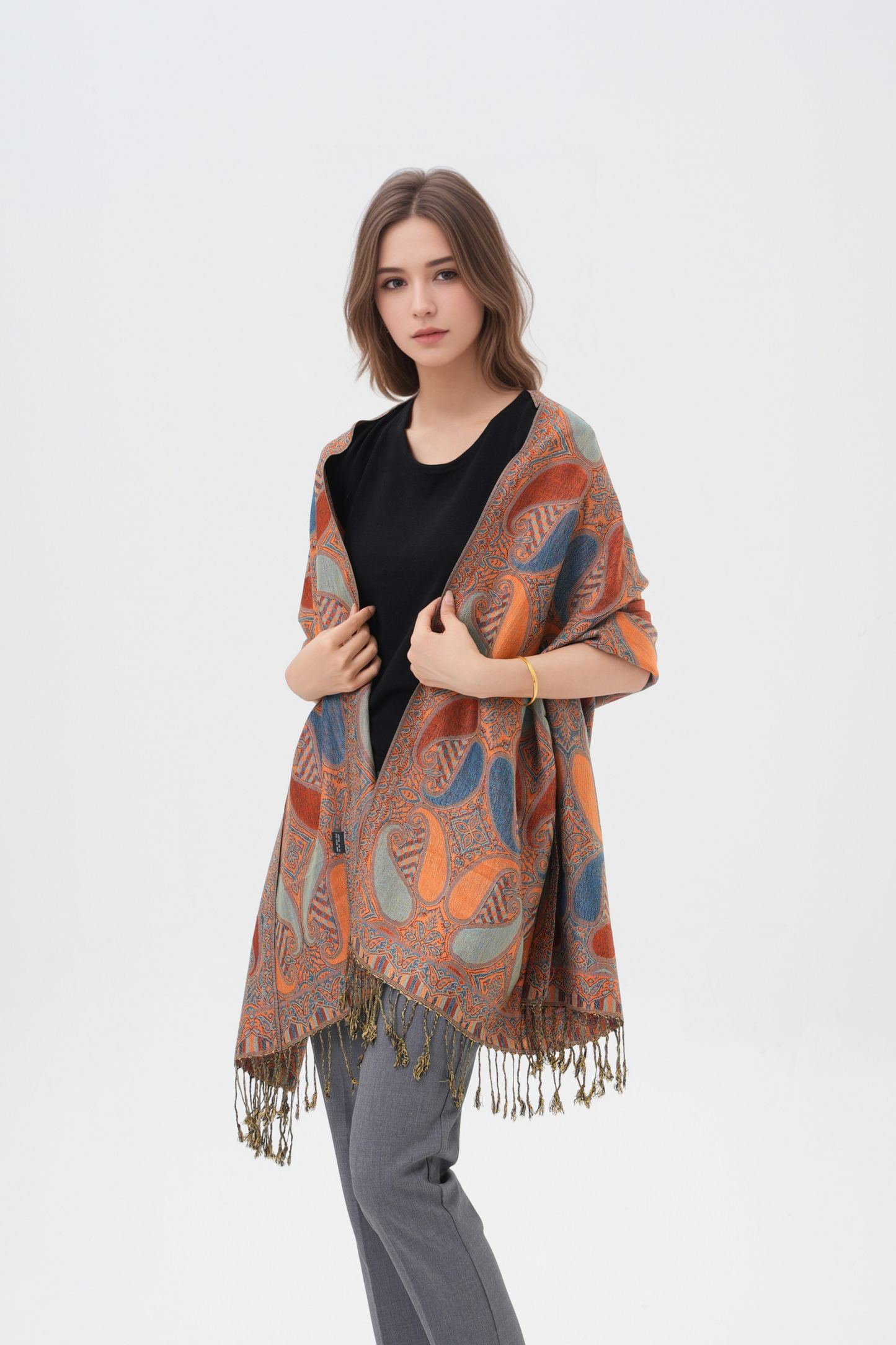 Exotic Persian Pattern Pashmina