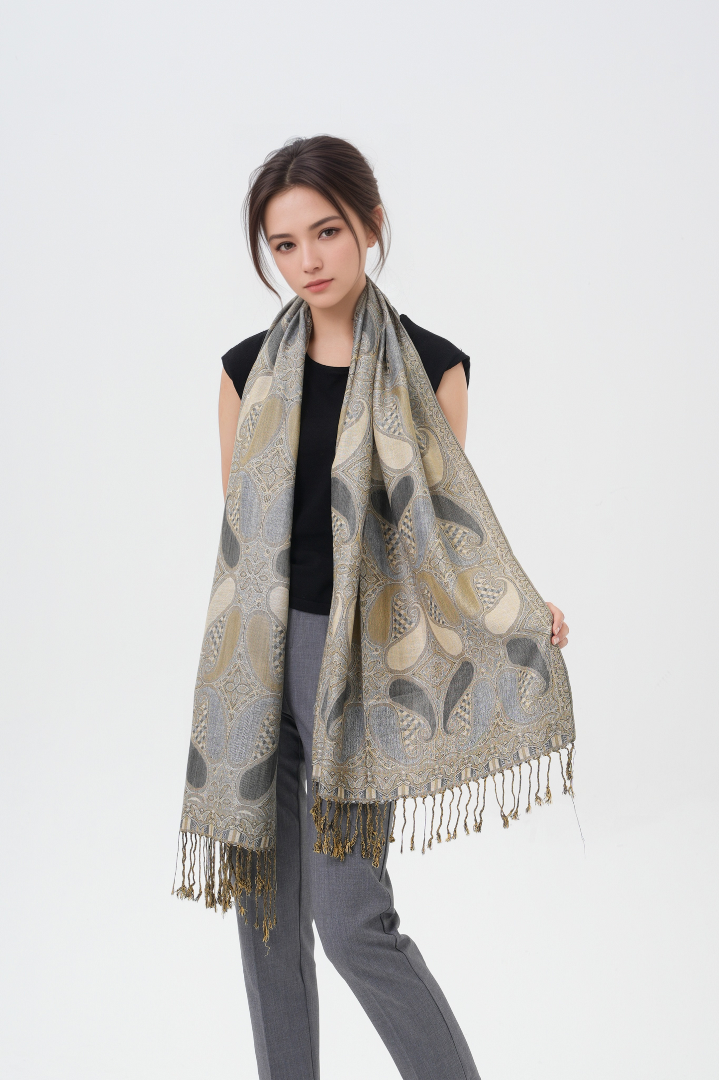 Exotic Persian Pattern Pashmina