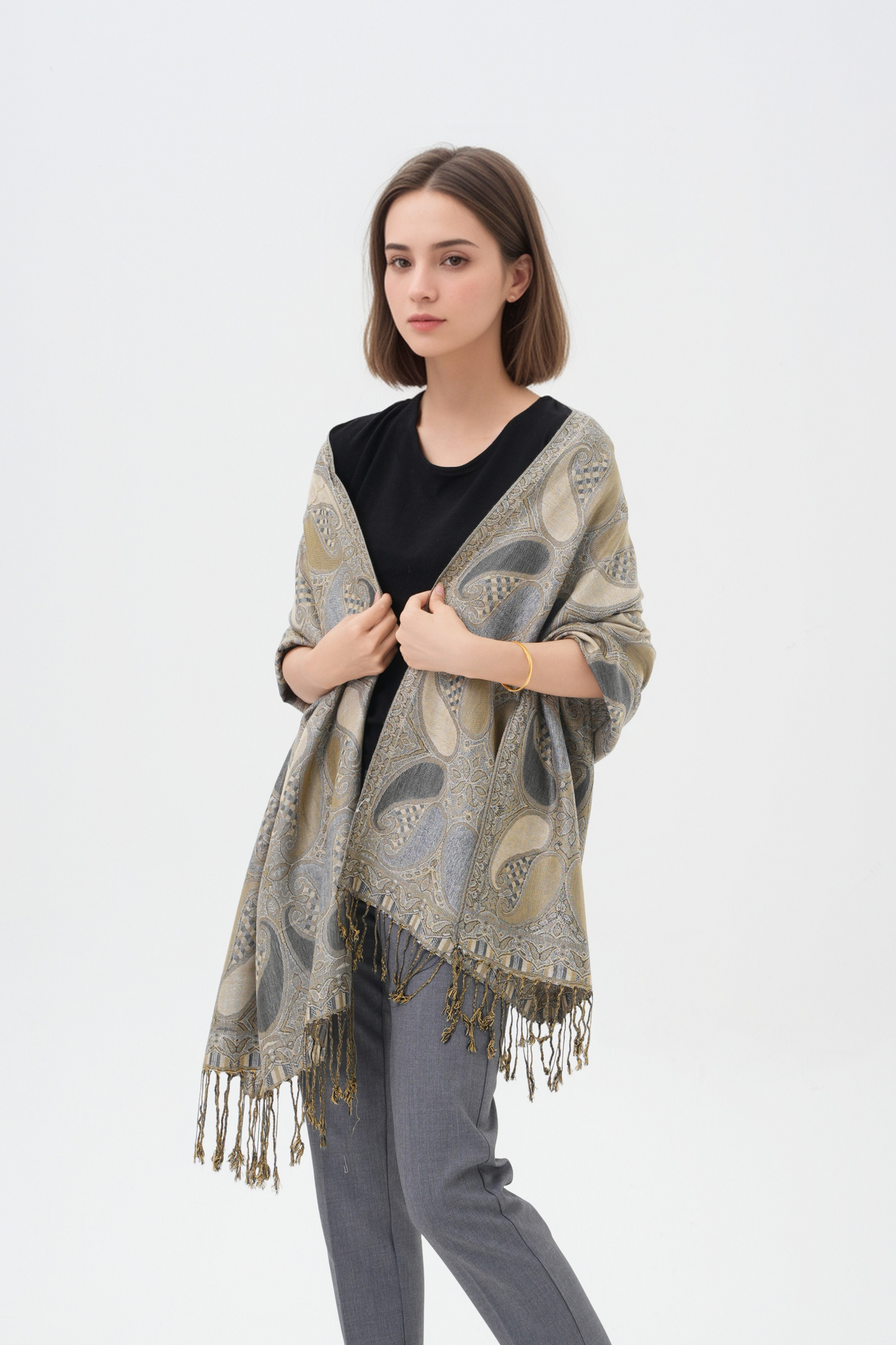 Exotic Persian Pattern Pashmina