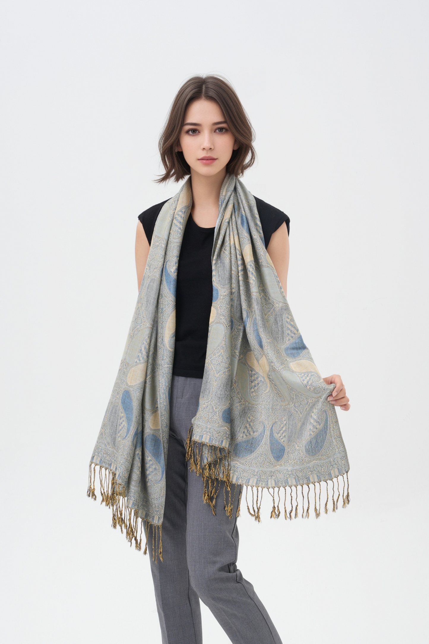 Exotic Persian Pattern Pashmina