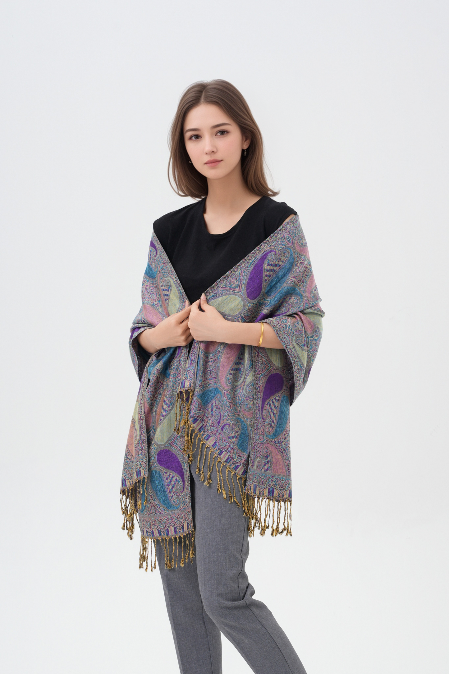 Exotic Persian Pattern Pashmina