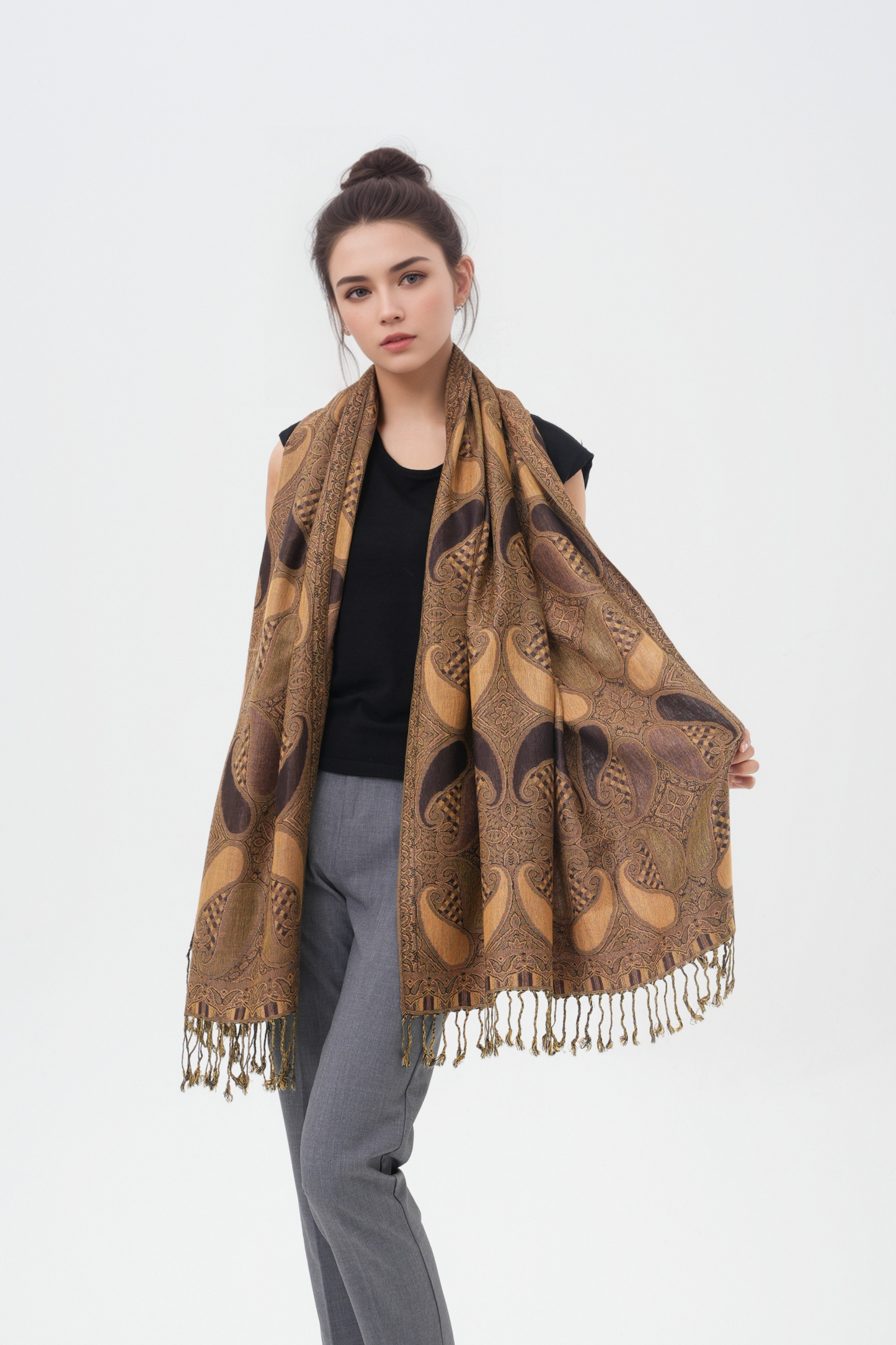 Exotic Persian Pattern Pashmina