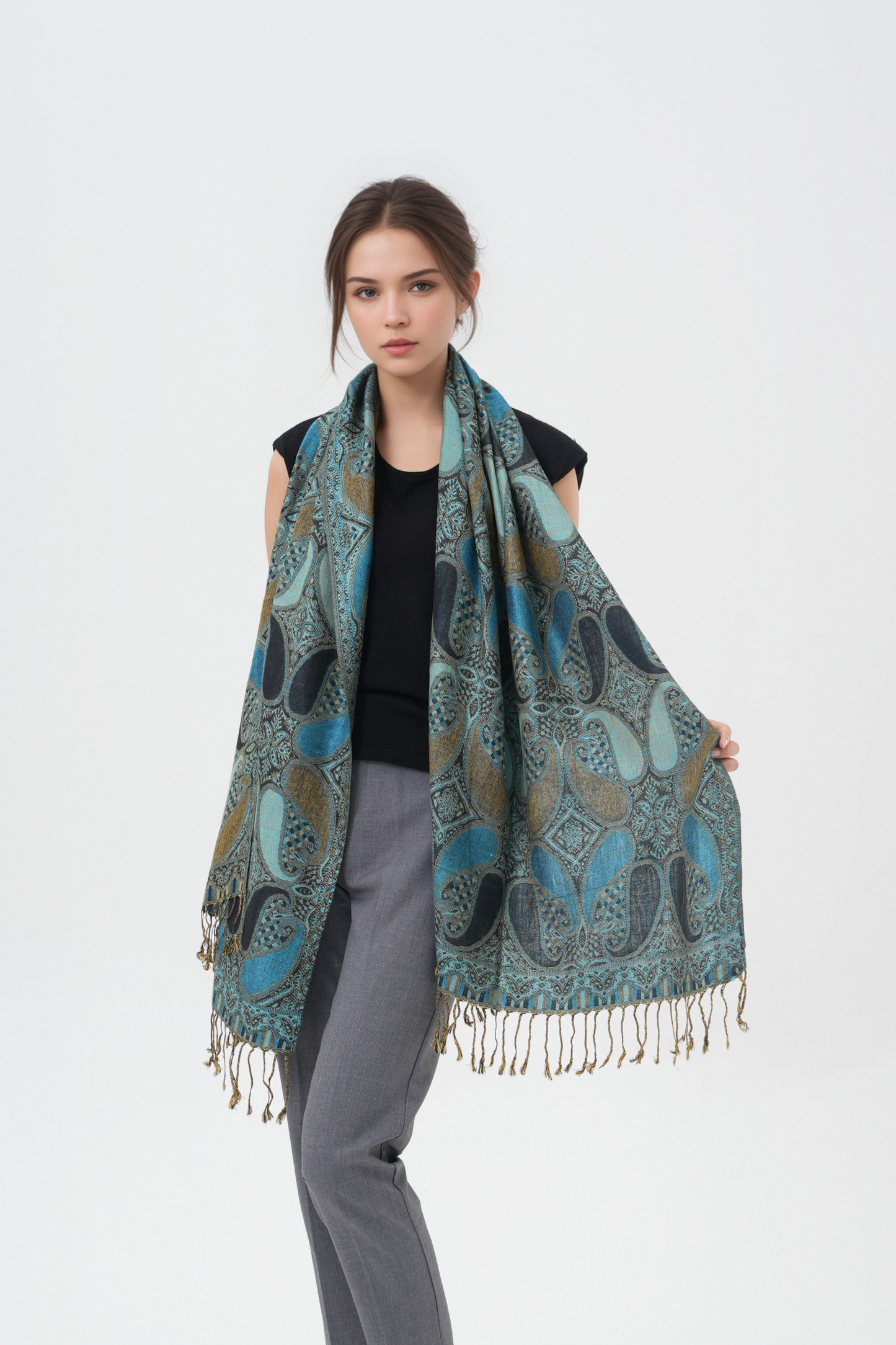 Exotic Persian Pattern Pashmina