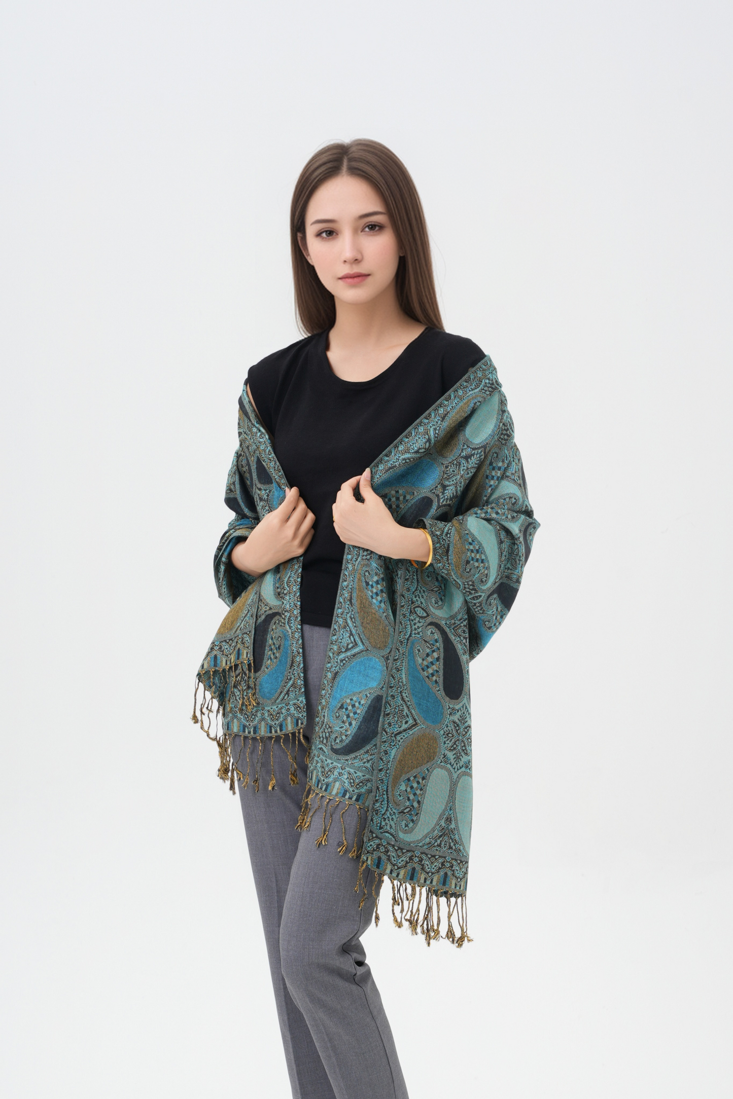 Exotic Persian Pattern Pashmina