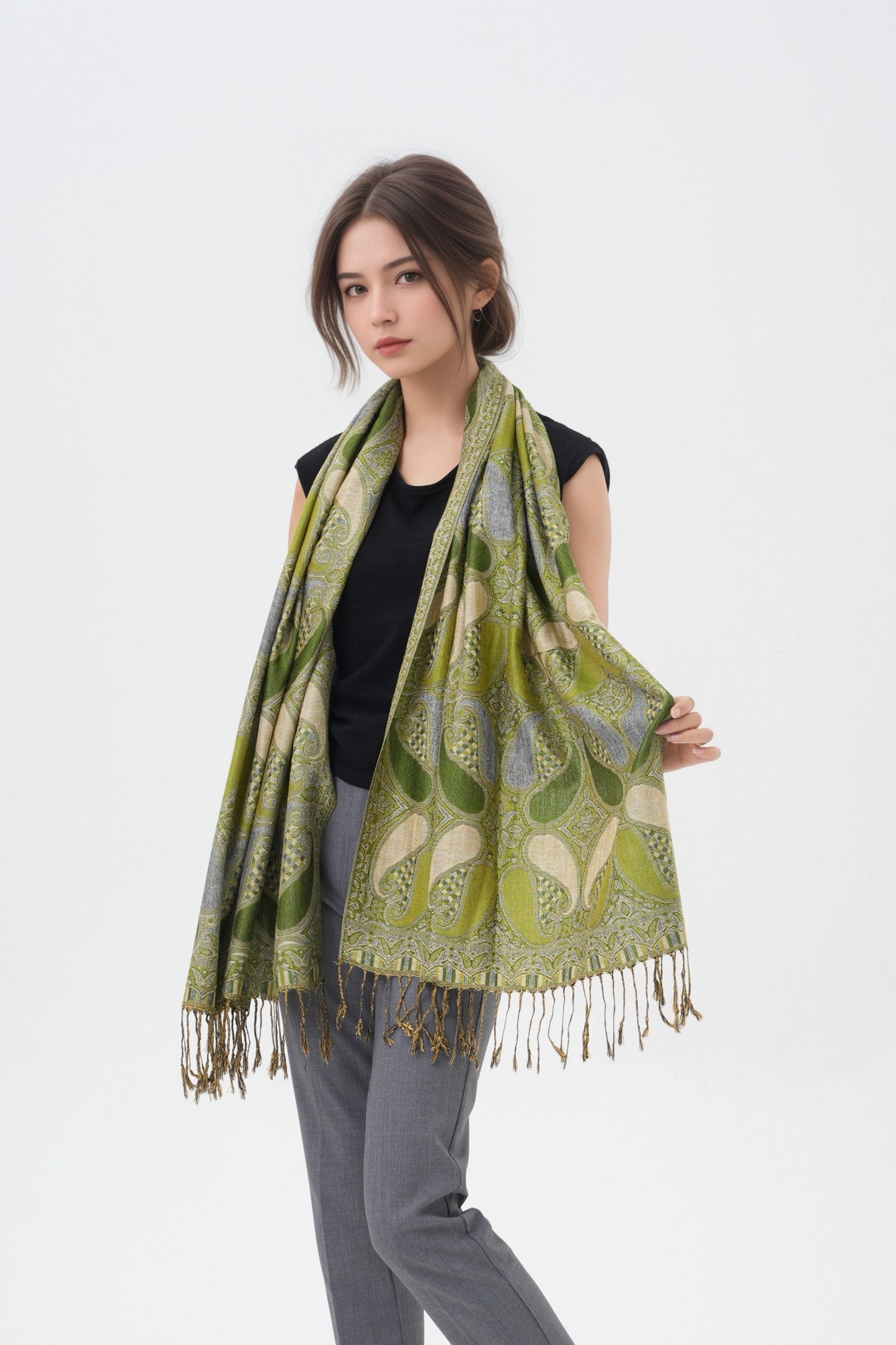 Exotic Persian Pattern Pashmina