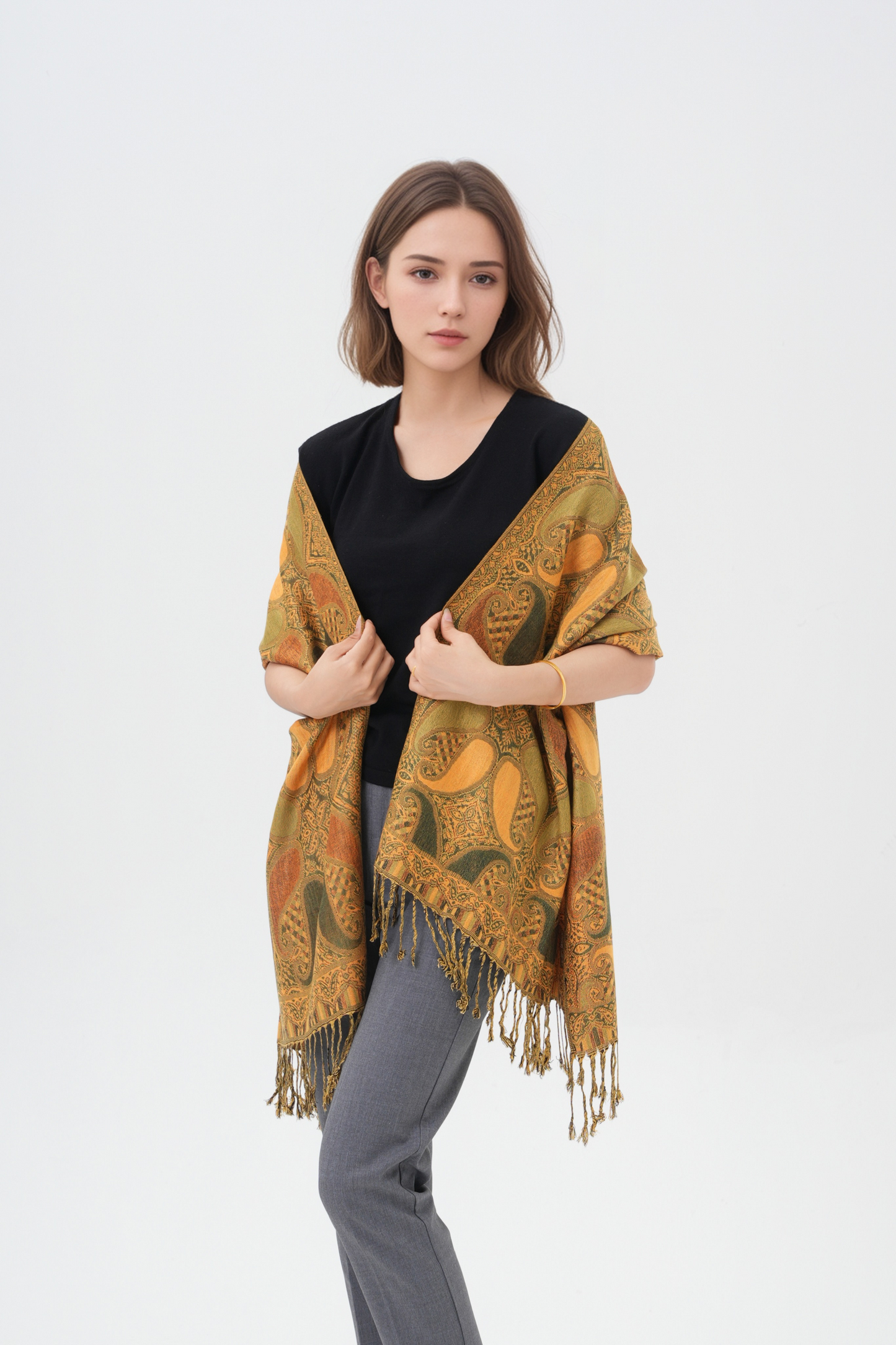 Exotic Persian Pattern Pashmina