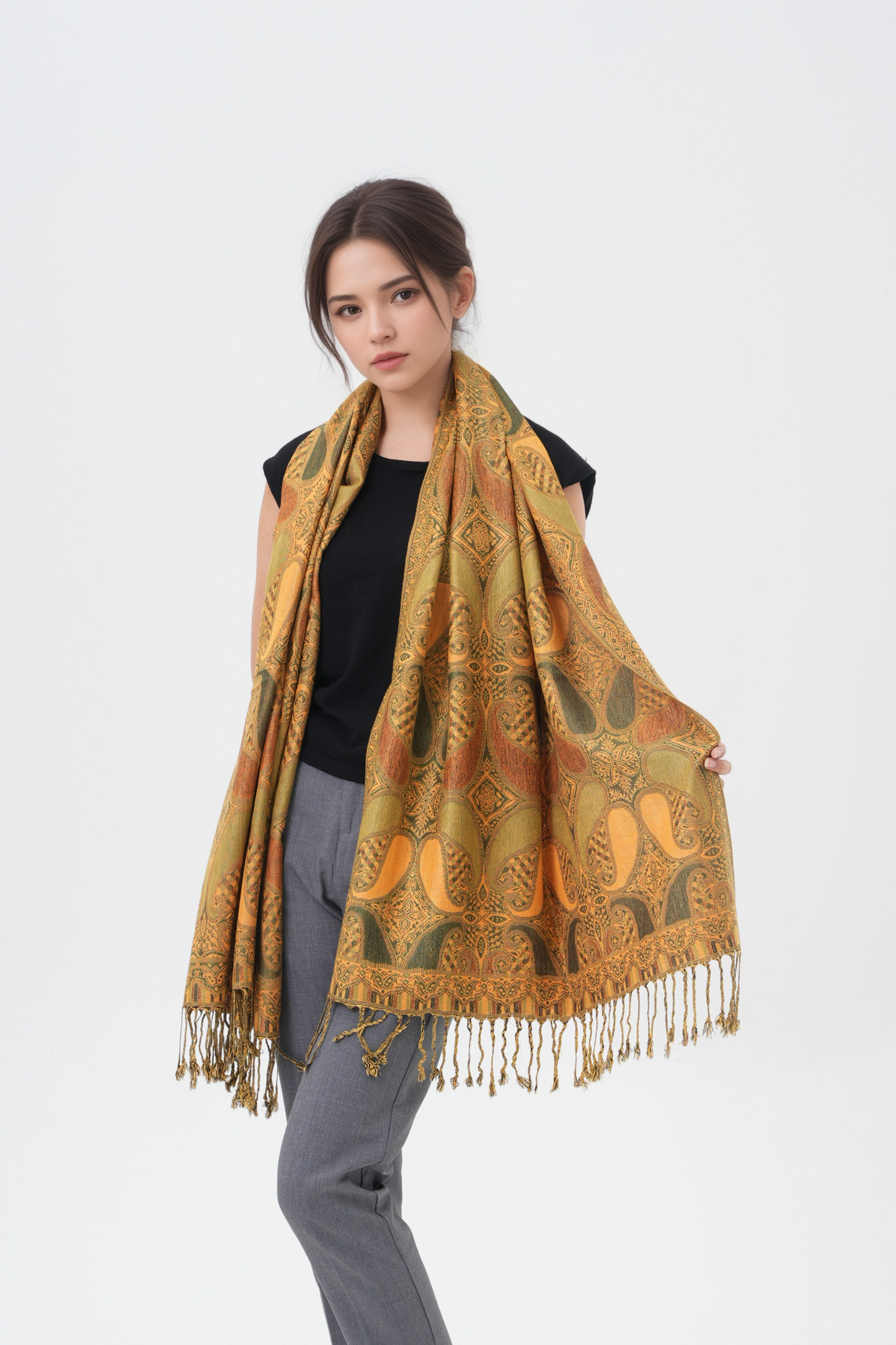 Exotic Persian Pattern Pashmina