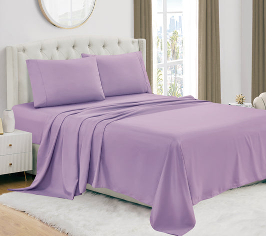 Luxury 4/6-Piece Deep Pocket Cooling Bed Sheet Set