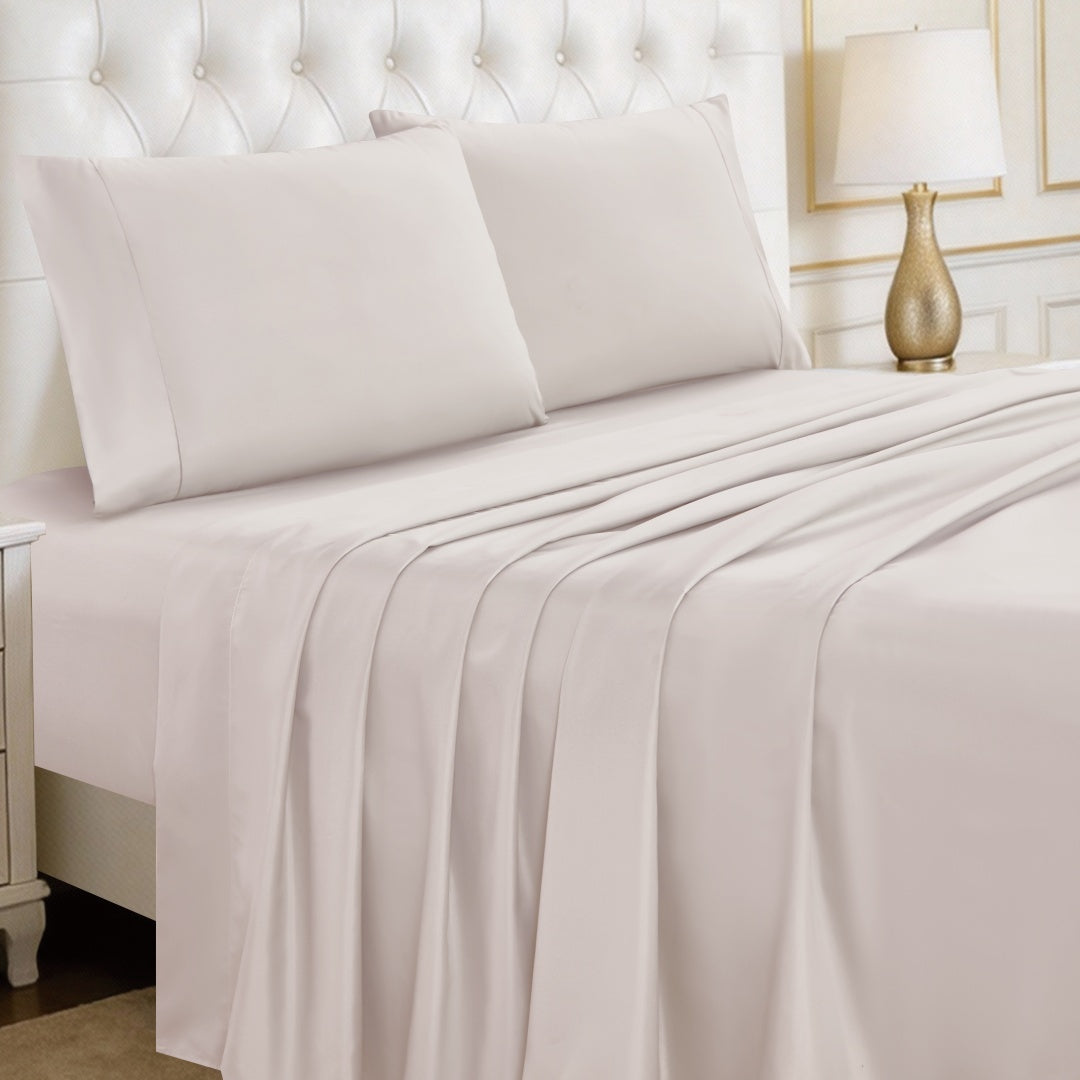 Luxury 4/6-Piece Deep Pocket Cooling Bed Sheet Set