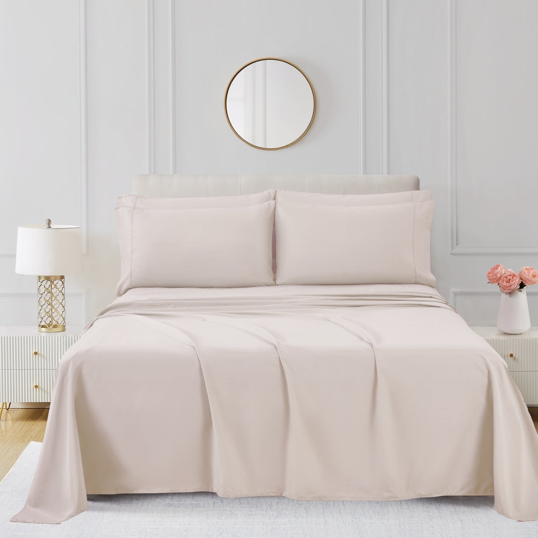 Luxury 4/6-Piece Deep Pocket Cooling Bed Sheet Set