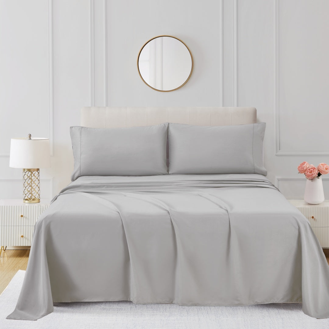 Luxury 4/6-Piece Deep Pocket Cooling Bed Sheet Set