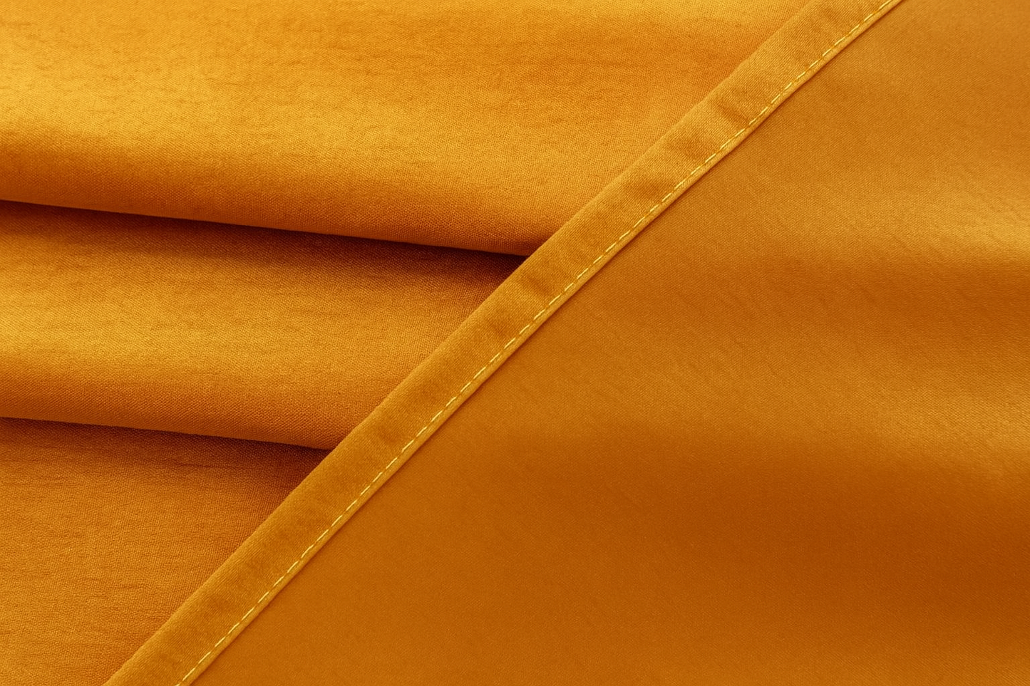 Luxury Glow Faux Silk Curtain Pane, 8 Grommets, Elegant & Light Blocking