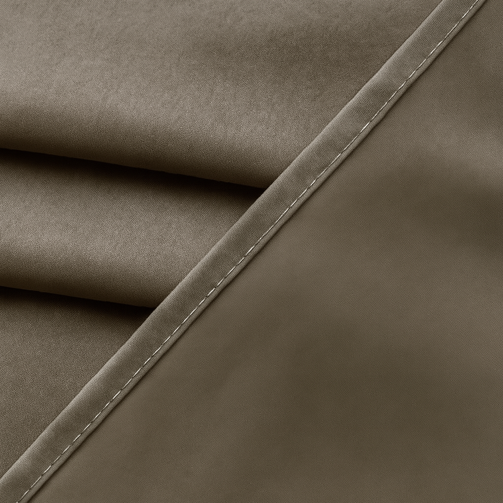 Luxury Glow Faux Silk Curtain Pane, 8 Grommets, Elegant & Light Blocking