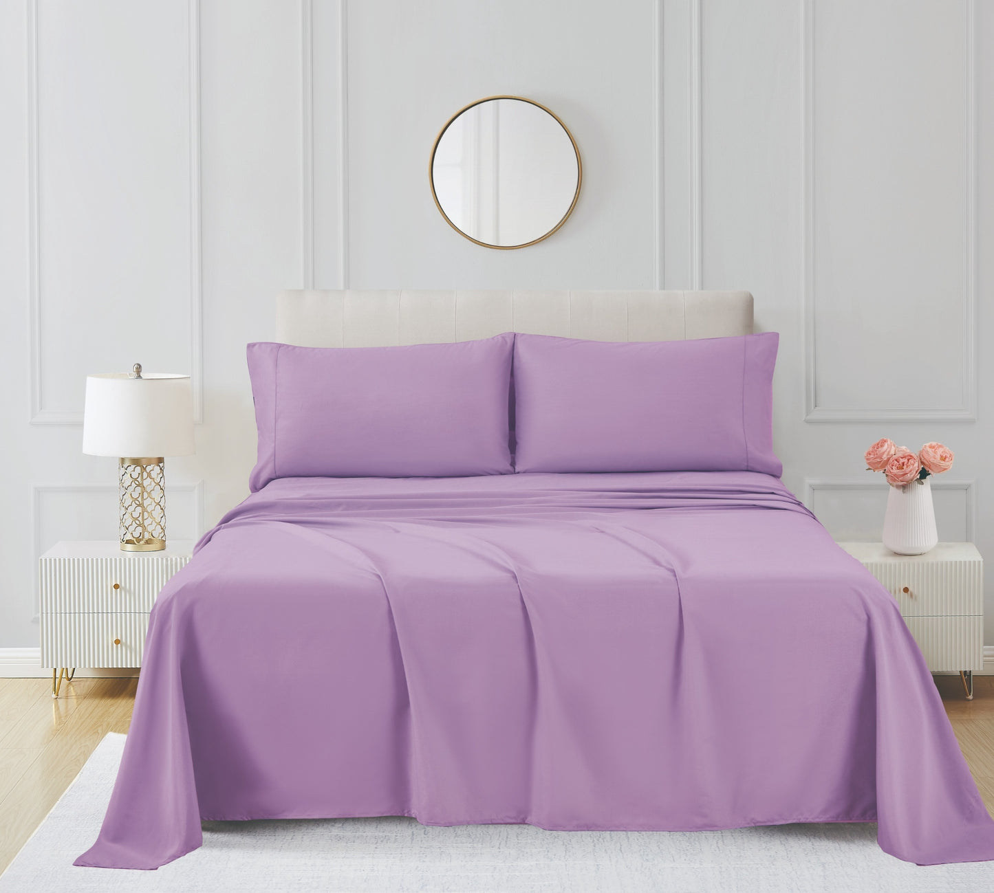 Luxury 4/6-Piece Deep Pocket Cooling Bed Sheet Set