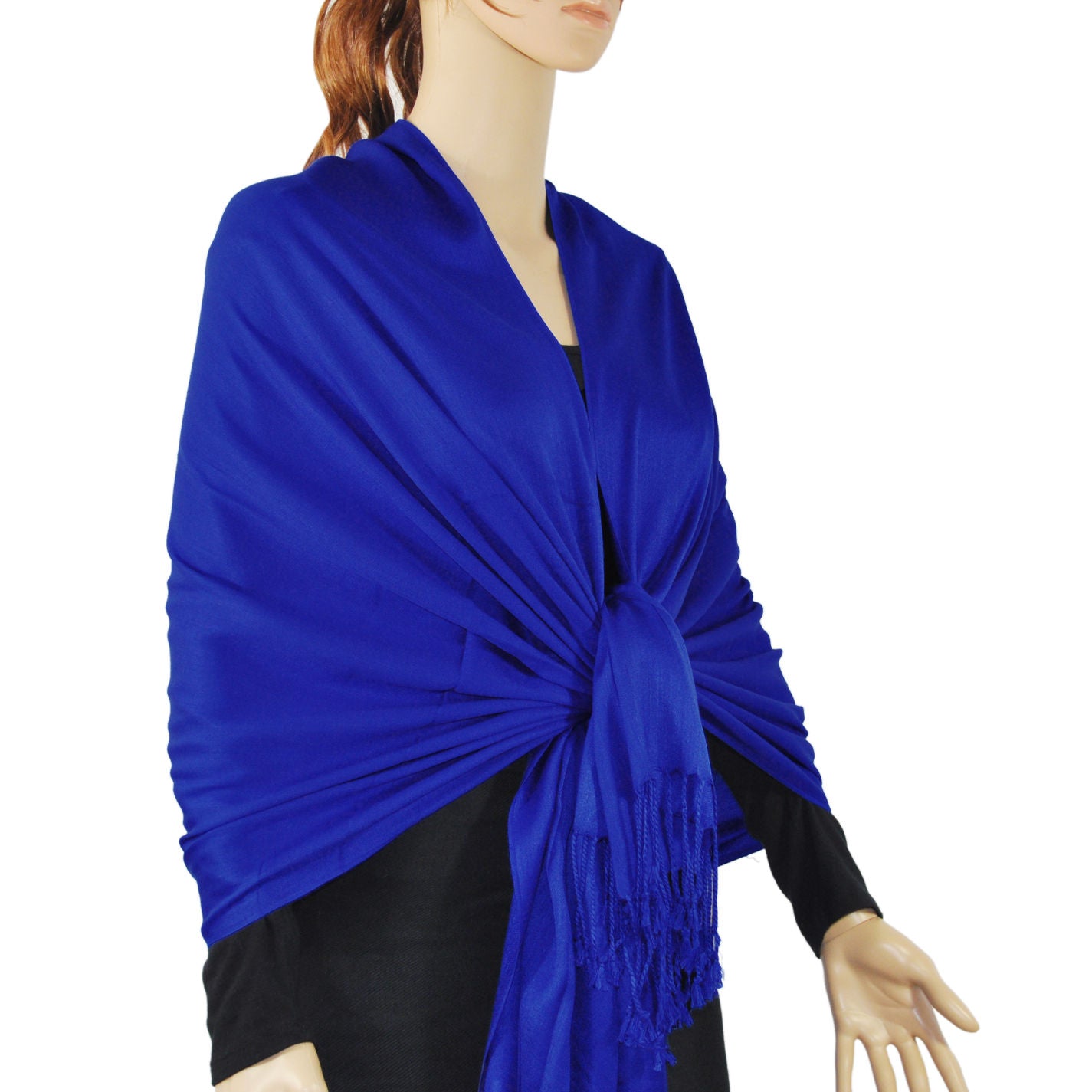 Satin Solid Pashmina