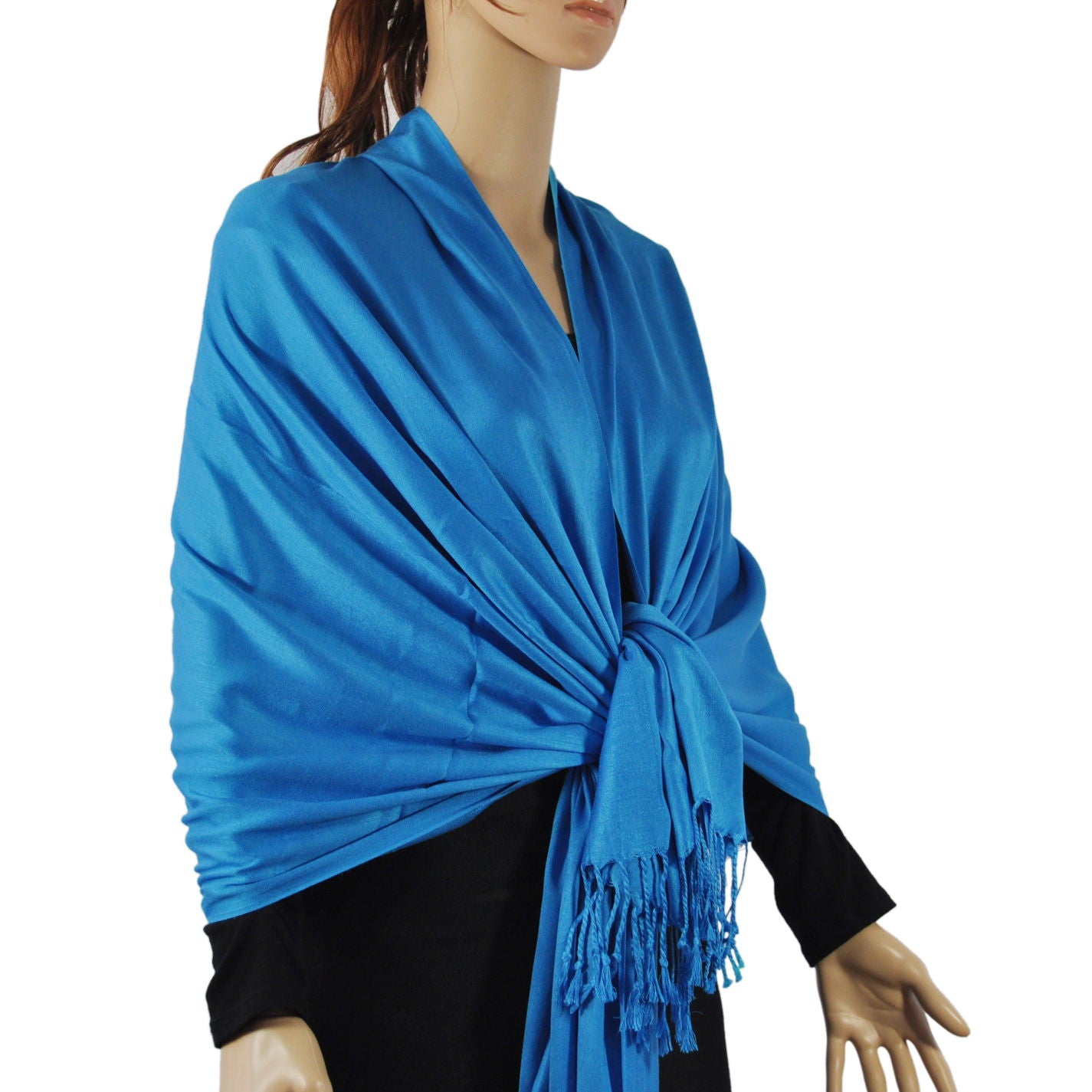 Satin Solid Pashmina