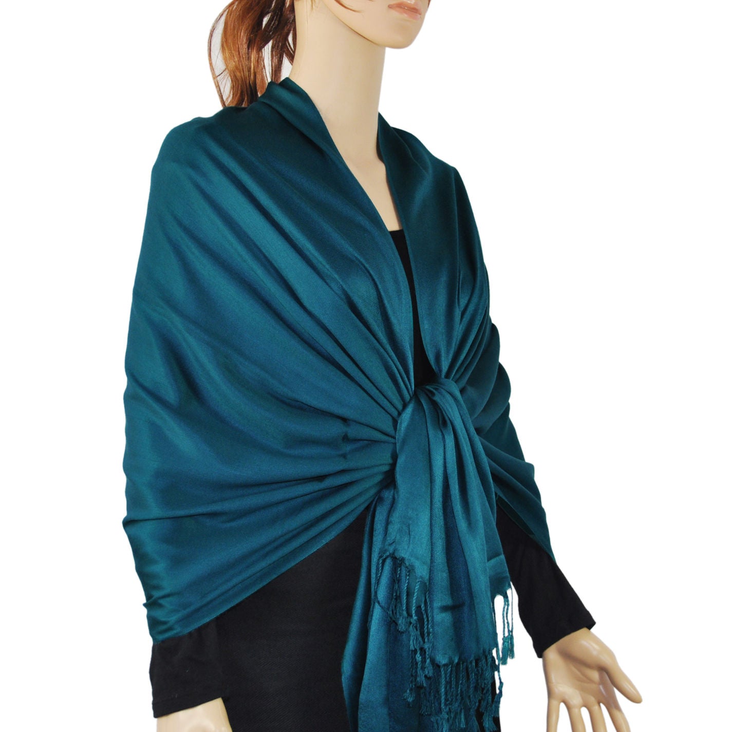 Satin Solid Pashmina