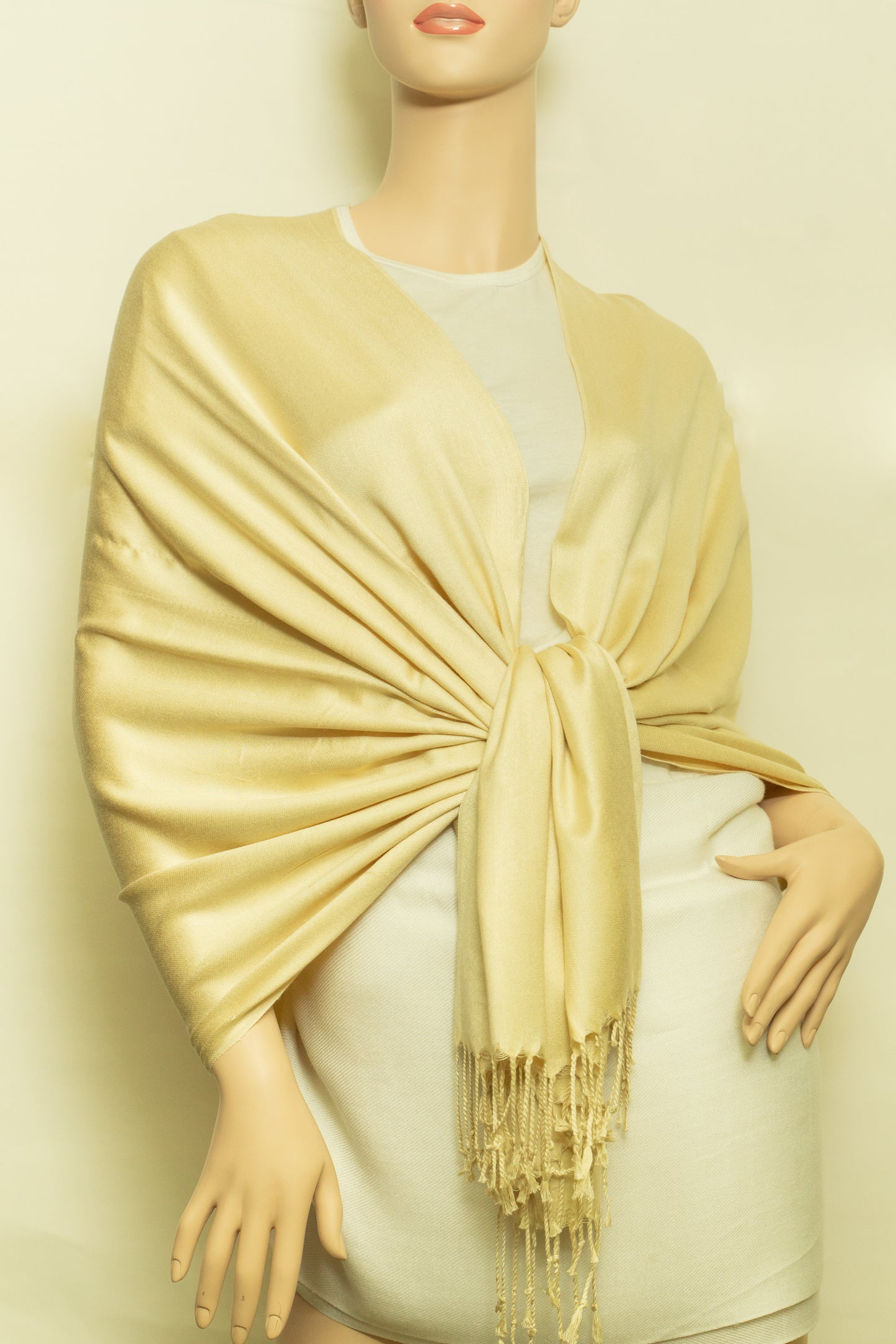 Silky Light Wedding Pashmina